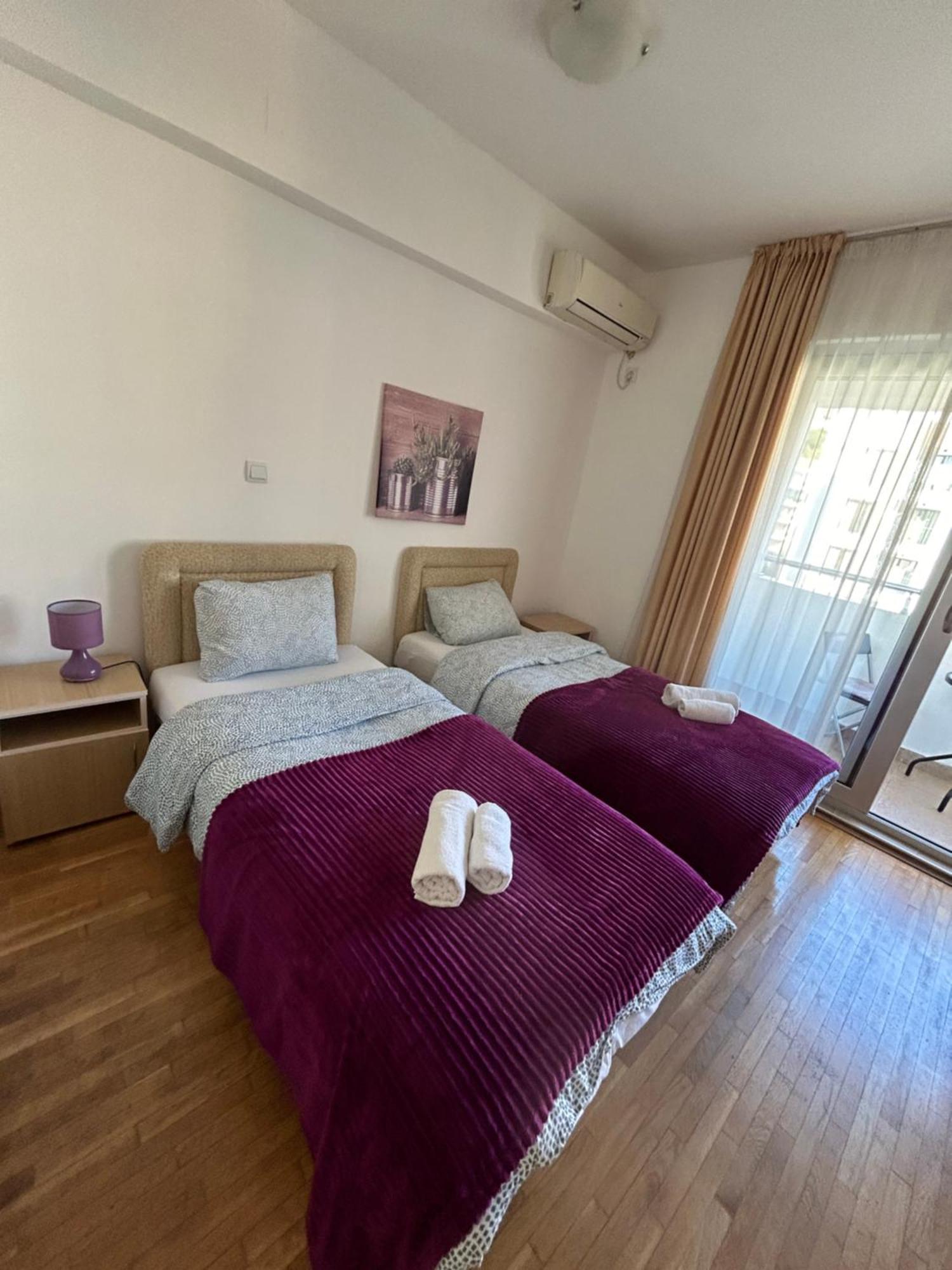 Apartments Mitende Budva Ngoại thất bức ảnh